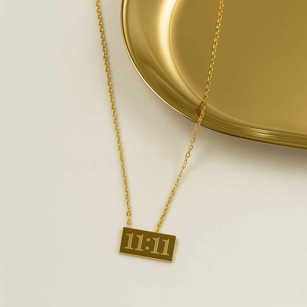 11:11 Wish Bar Necklace