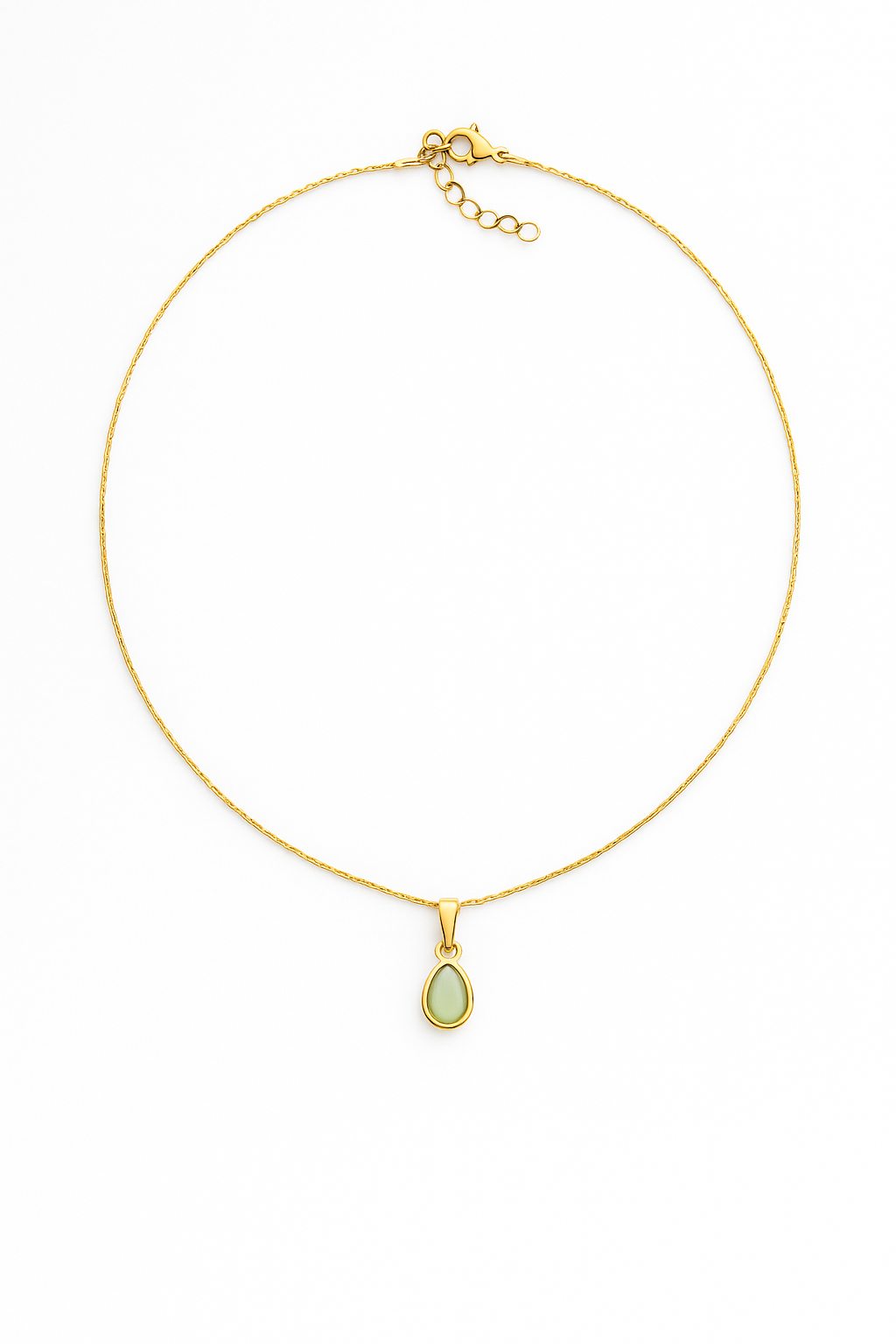 ElaraDrop Necklace – Gold-Plated Anti-Tarnish Teardrop Pendant