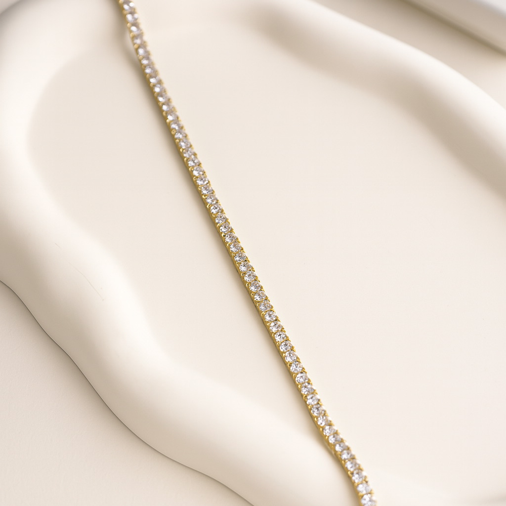 All Set to Shine Tennis Bracelet