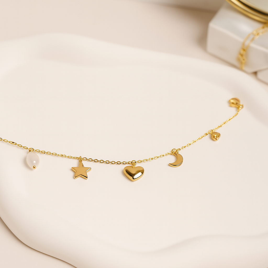 Galaxy of Hearts Bracelet