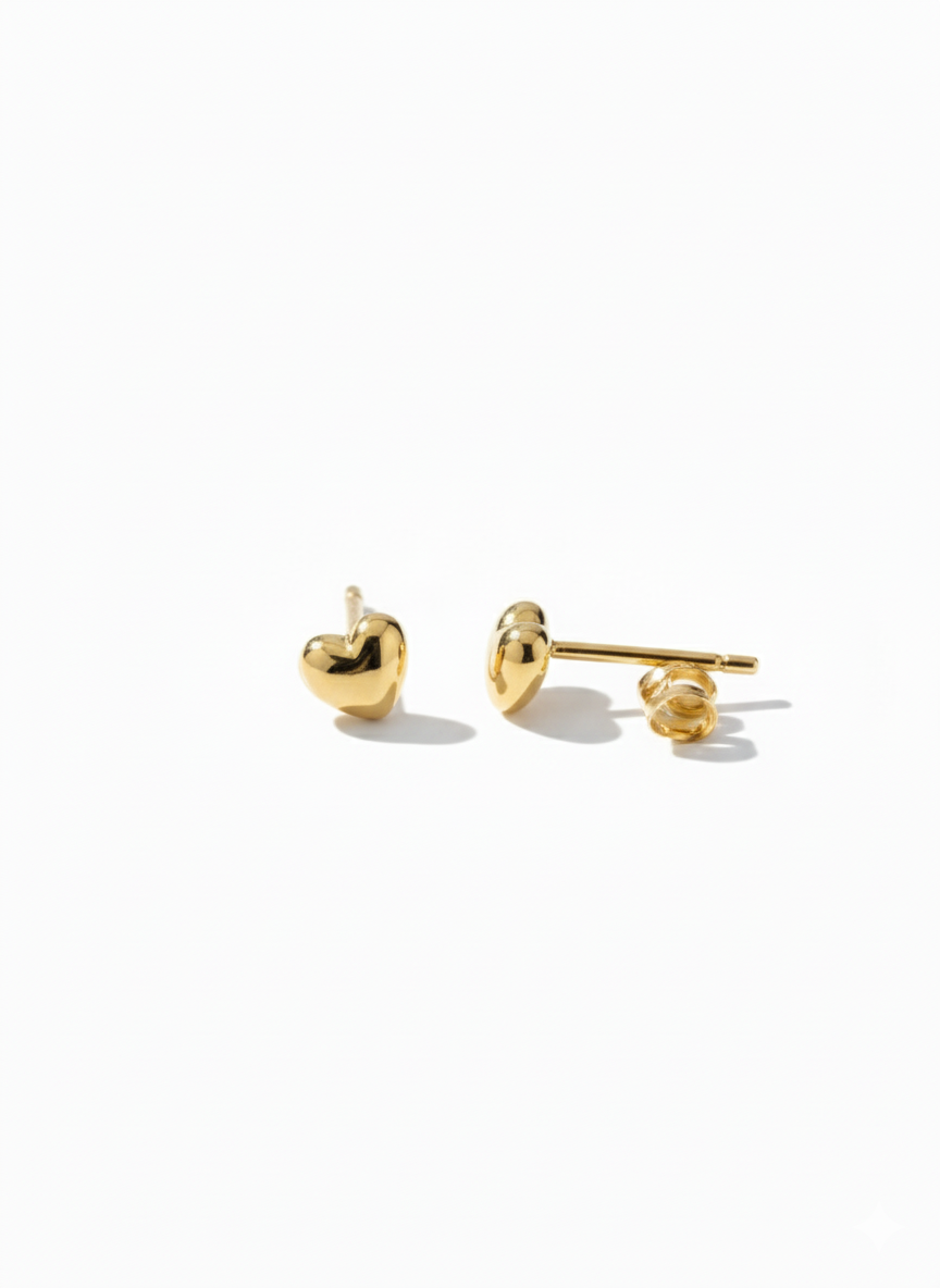 Amora Mini Heart Earrings