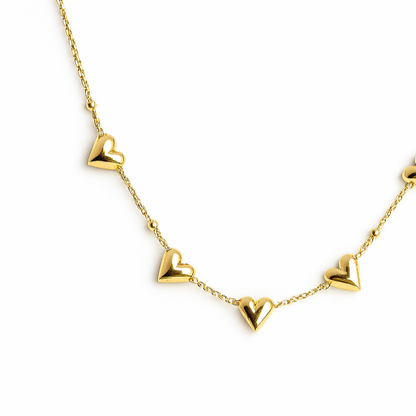 Dainty Hearted Necklace
