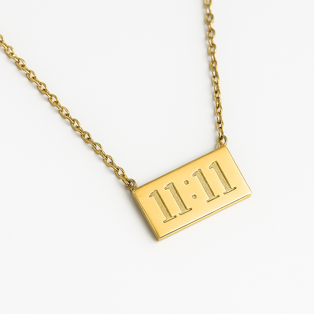 11:11 Wish Bar Necklace