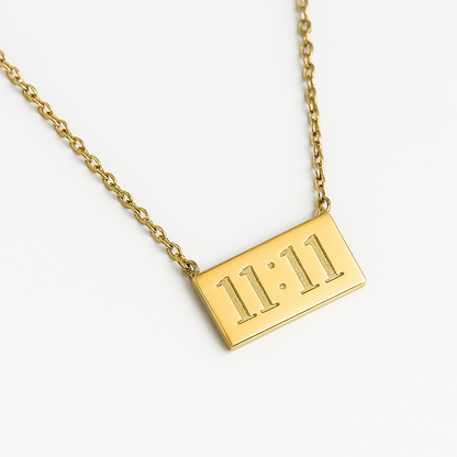 11:11 Wish Bar Necklace