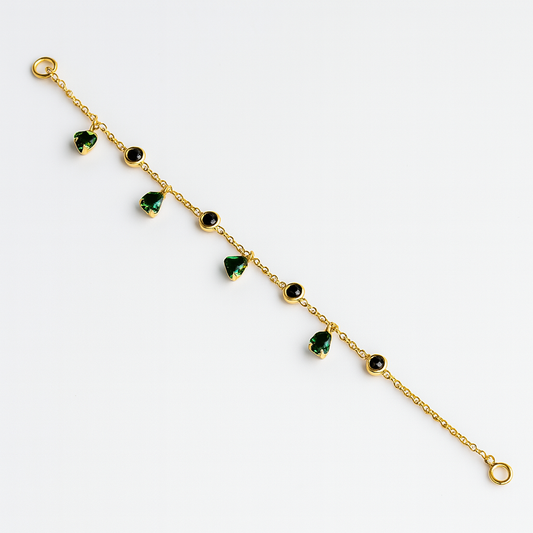 Green With Glam Bracelet