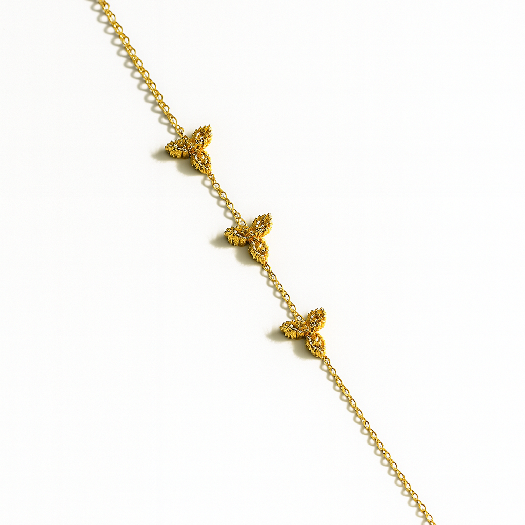 Golden Petal Bracelet