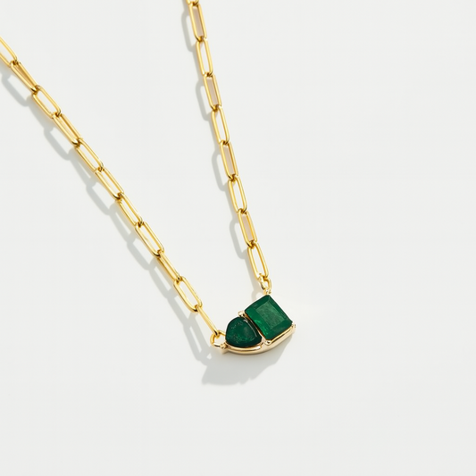 Emerald Edge Necklace