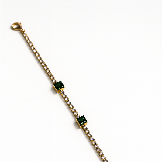 “Emerald Spark” Bracelet