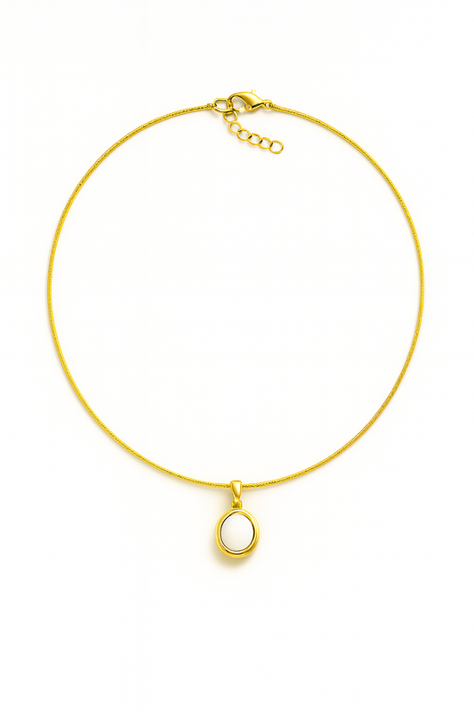 Pure Oval Necklace