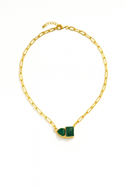 Emerald Edge Necklace