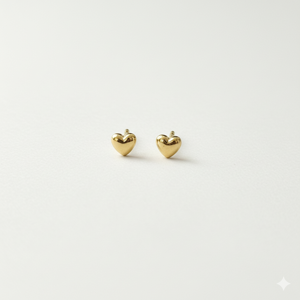 Amora Mini Heart Earrings
