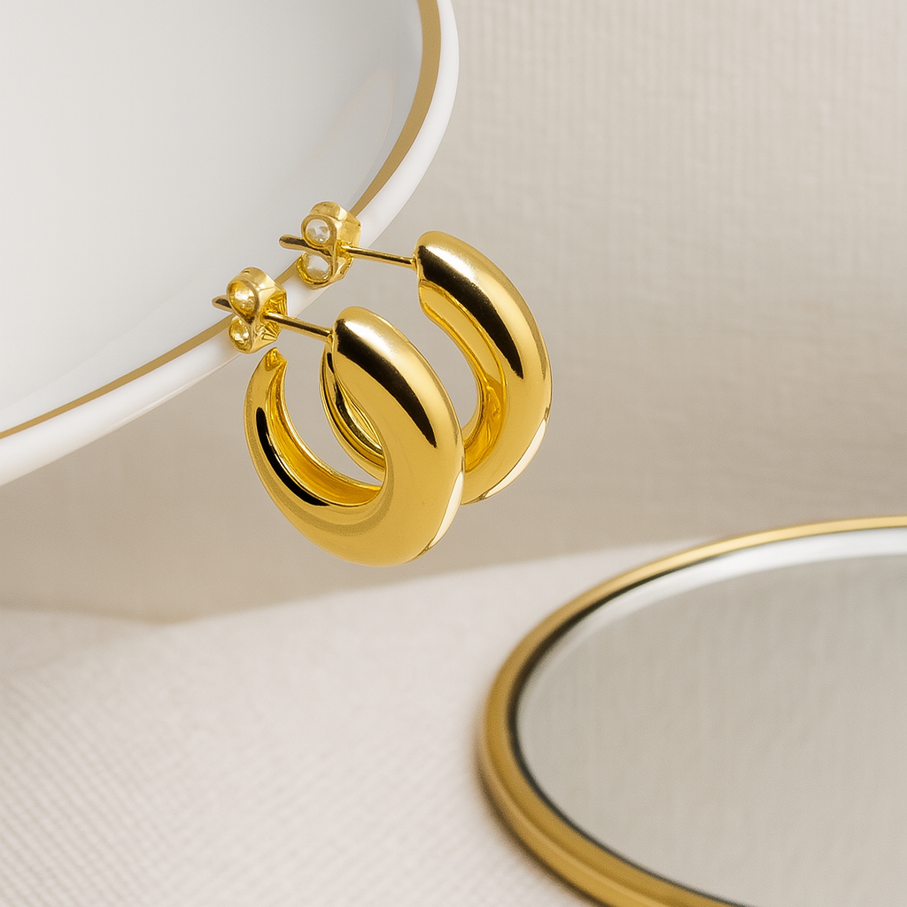 Gold Puffs Gold-Plated